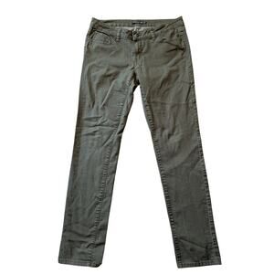 PRANA KARA Skinny Jeans, size 10/30, Olive green Denim pant